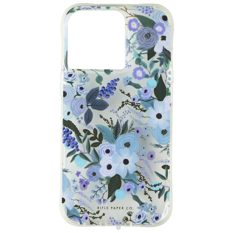 Rifle Paper Co. Slim Floral Case for Apple iPhone 13 Pro - Garden Party Blue