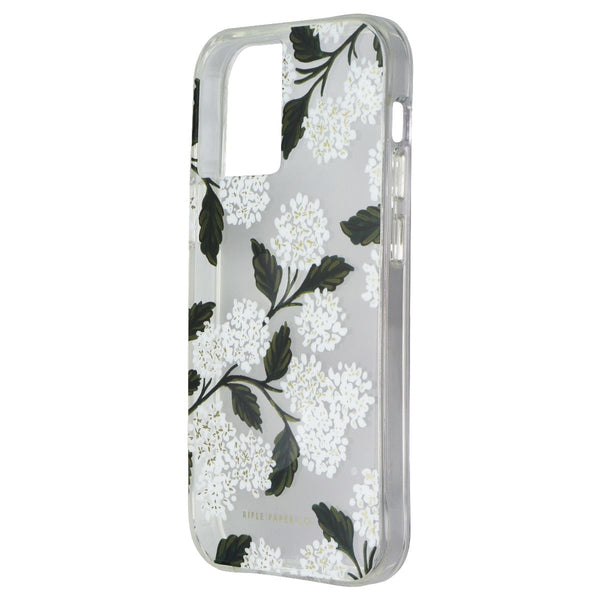 Rifle Paper Co Hard Case for iPhone 12 Mini (5G) - Hydrangea White/Clear