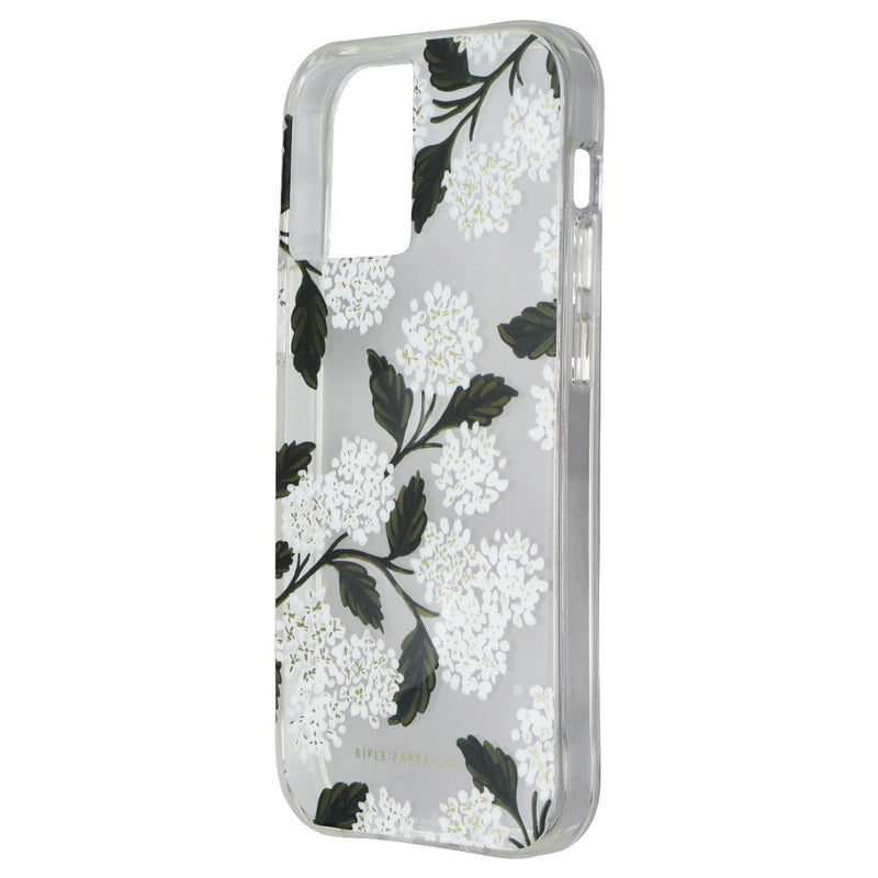 Rifle Paper Co Hard Case for iPhone 12 Mini (5G) - Hydrangea White/Clear