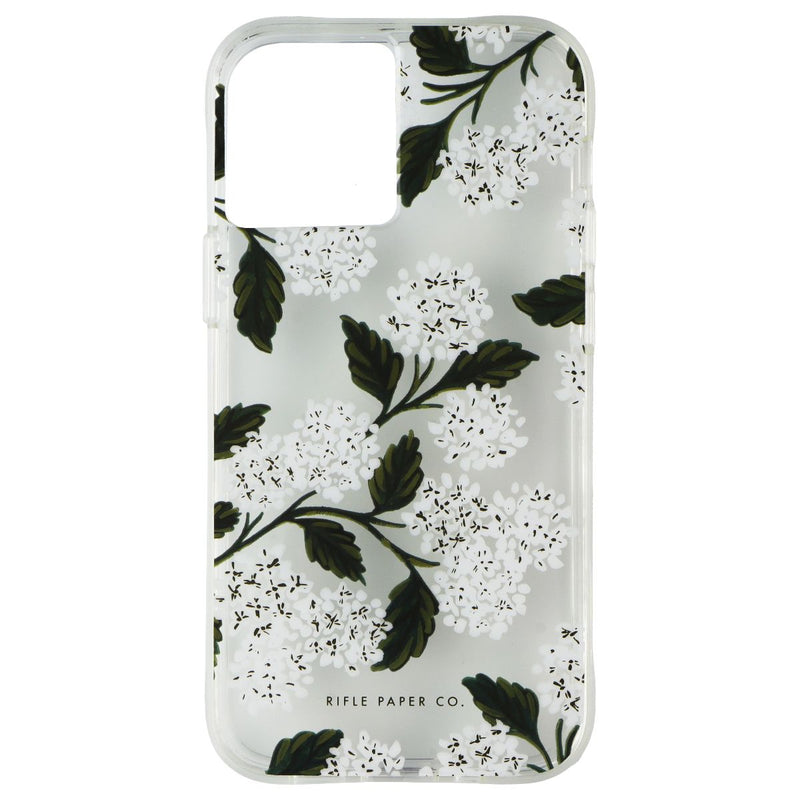 Rifle Paper Co Hard Case for iPhone 12 Mini (5G) - Hydrangea White/Clear