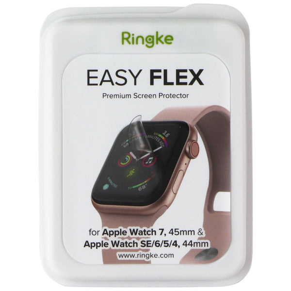 Ringke Easy Flex Screen Protector for Apple Watch 4/5/6/SE 44mm, 7 45mm - 3 Pack