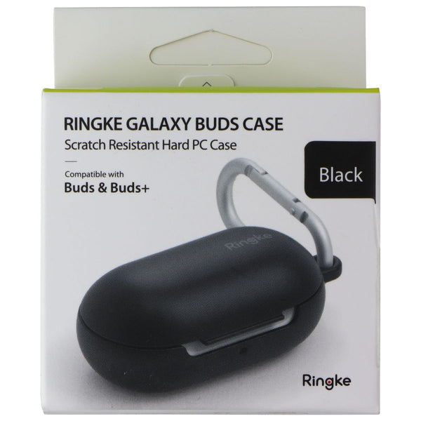 Ringke Galaxy Buds Case with Carabiner for Buds & (Buds+) - Black