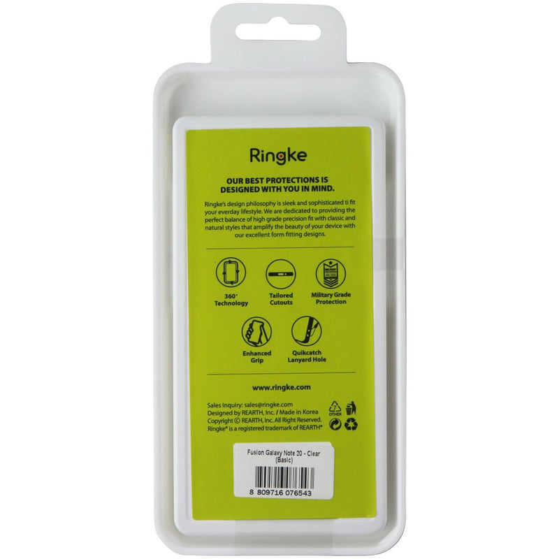 Ringke Fusion Series Case for Samsung Galaxy Note 20 - Clear