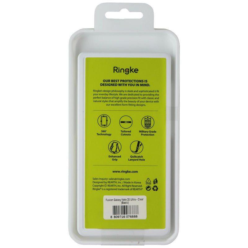 Ringke Fusion Series Case for Samsung Galaxy Note 20 Ultra - Clear