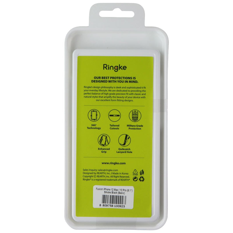 Ringke Fusion Series Case for Apple iPhone 12/12 Pro - Smoke