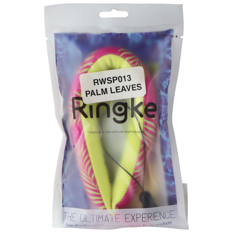Ringke Waterproof Floating Straps (2 Pack) - Palm Leaves / Banana