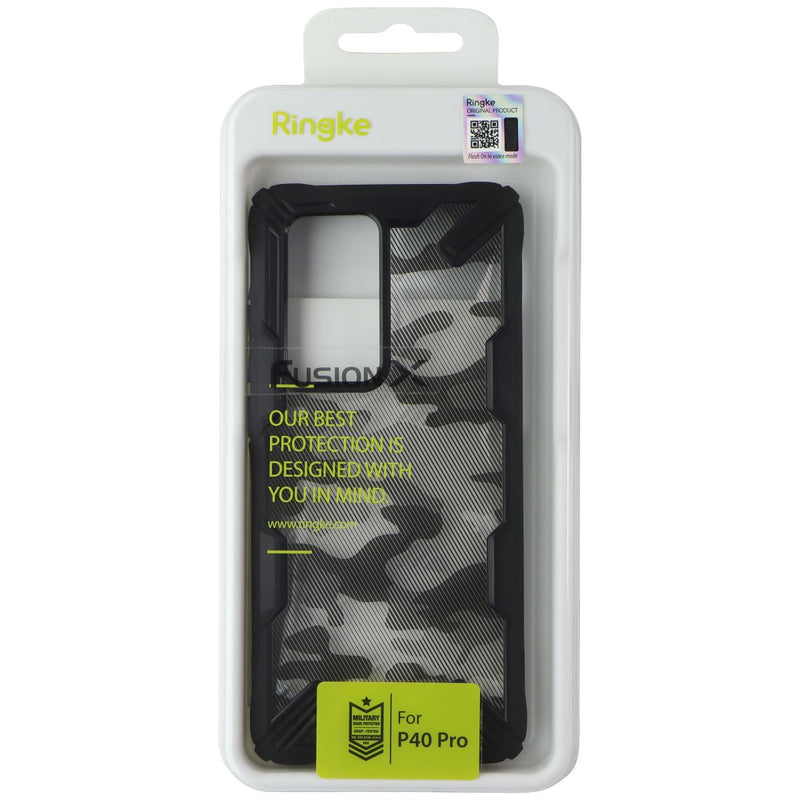 Ringke Fusion X Series Case for Huawei P40 Pro - Camo Black