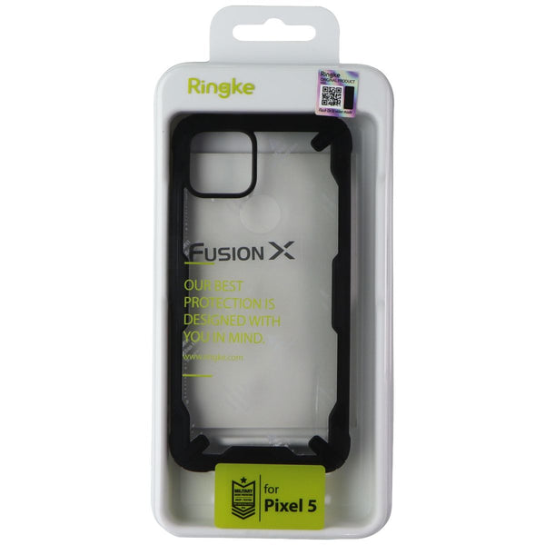 Ringke Fusion X Series Case for Google Pixel 5 - Clear / Black