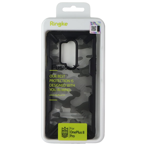 Ringke Fusion X Series Case for OnePlus 8 Pro - Black Camo