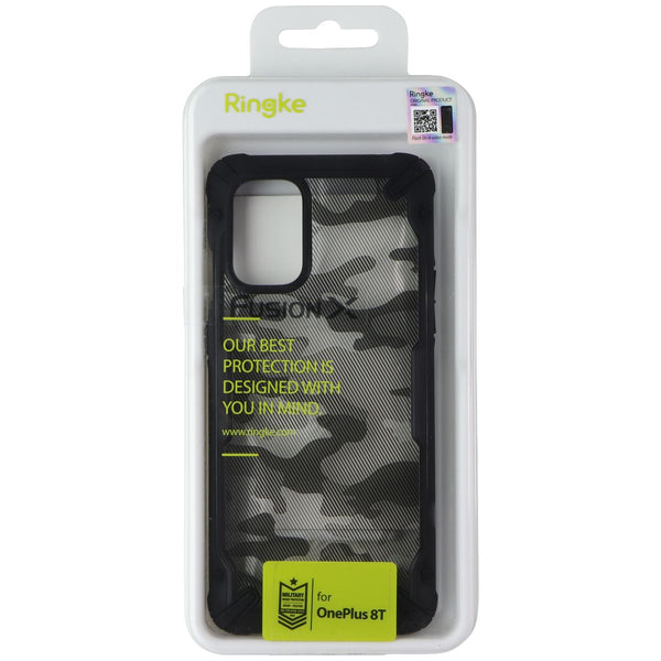 Ringke Fusion X Series Case for OnePlus 8T - Black Camo