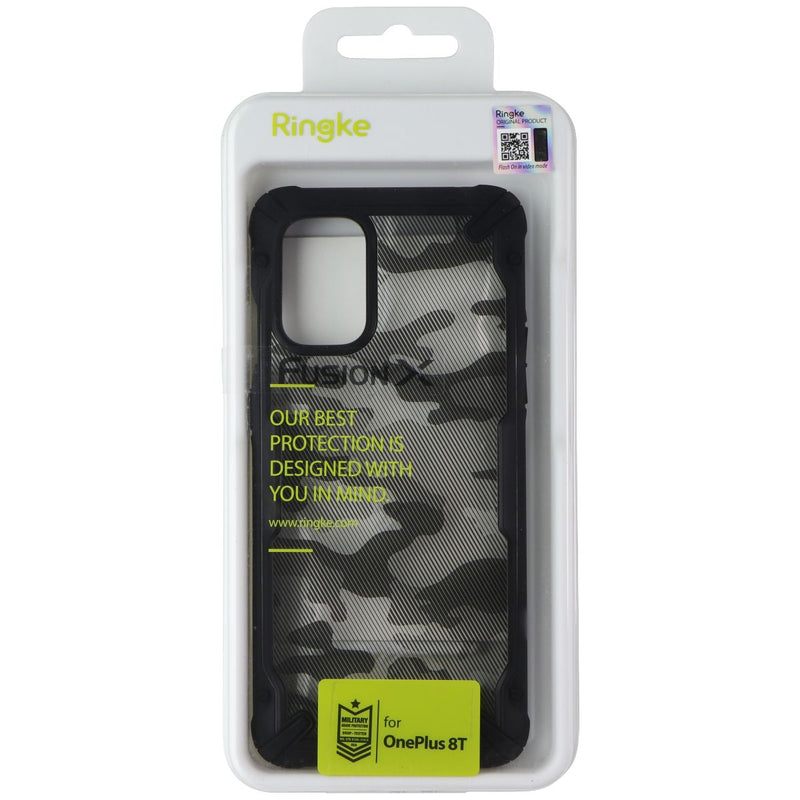 Ringke Fusion X Series Case for OnePlus 8T - Black Camo