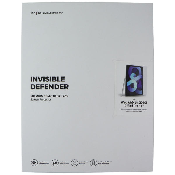 Ringke Invisible Defender Tempered Glass for Apple iPad Air (4th, 2020)/Pro 11in