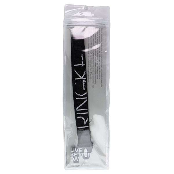 Ringke Shoulder & Hand Strap (Ticket Band) - Black with White Lettering