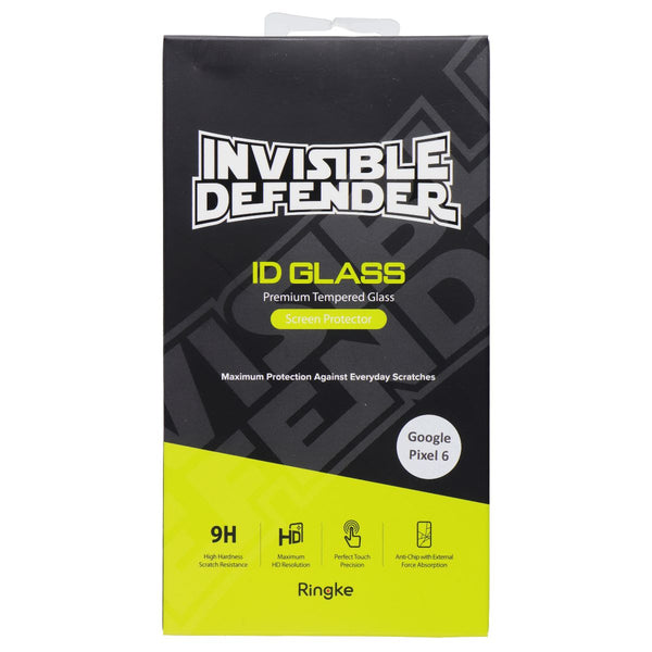 Ringke - Invisible Defender Glass Screen Protector for Google Pixel 6 (2 Pack)