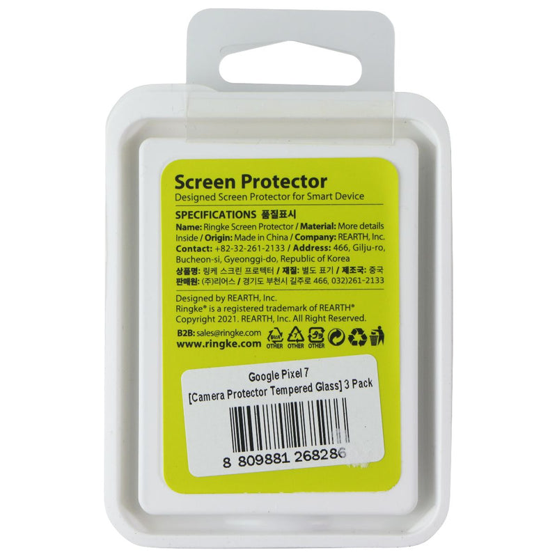 Ringke Camera Tempered Glass for Google Pixel 7 - 3 Pack