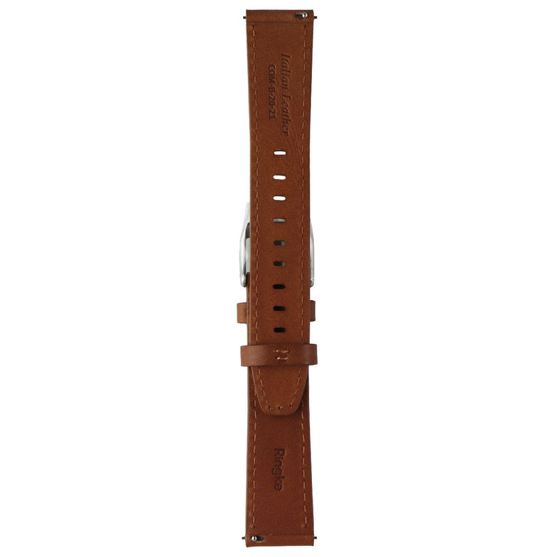 Ringke Leather One Classic Watch Band for (20mm) Galaxy Watch Lugs - Brown