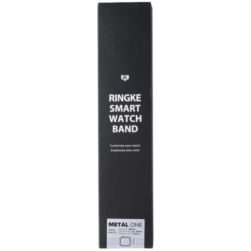 Ringke Metal One Band for Apple Watch 7 45mm, 6/5/4 44mm, 3/2/1 42mm - Silver