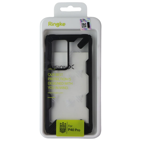 Ringke Fusion X Series Case for Huawei P40 Pro - Clear / Black