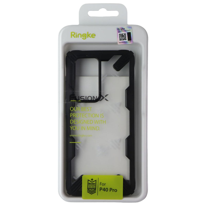 Ringke Fusion X Series Case for Huawei P40 Pro - Clear / Black