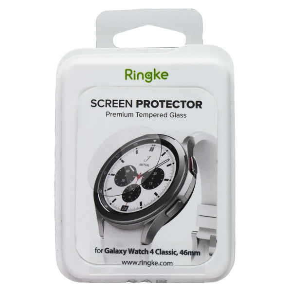 Ringke Tempered Glass Screen Protector for Galaxy Watch4 Classic (46mm) - 4 Pack