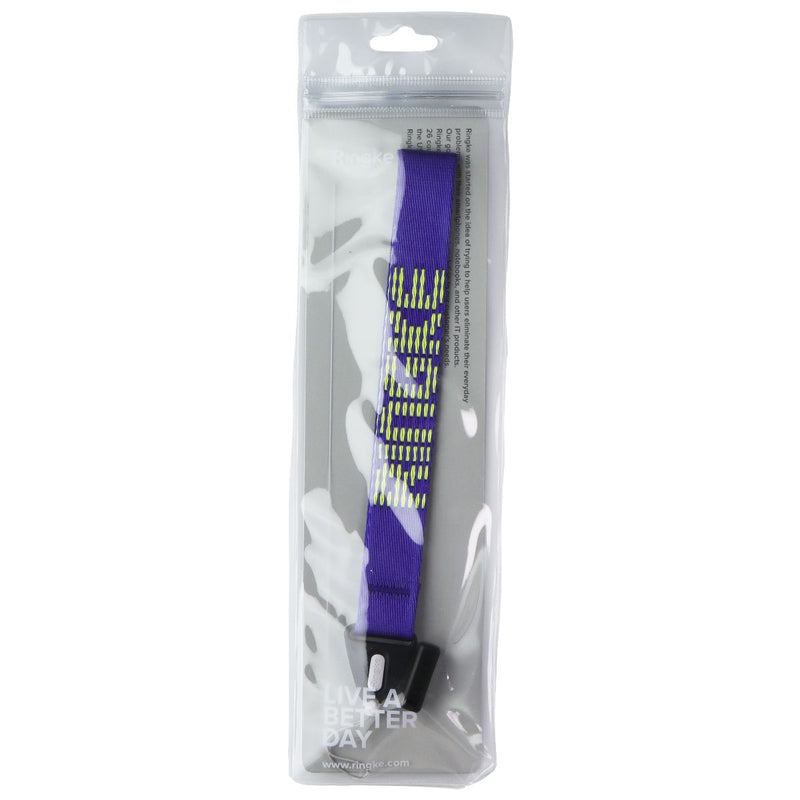 Ringke Shoulder and Hand Strap - Blue / Yellow Letters