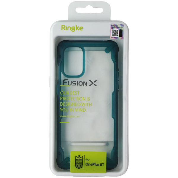 Ringke Fusion X Series Case for OnePlus 8T/8T Plus 5G - Turquoise Green / Clear
