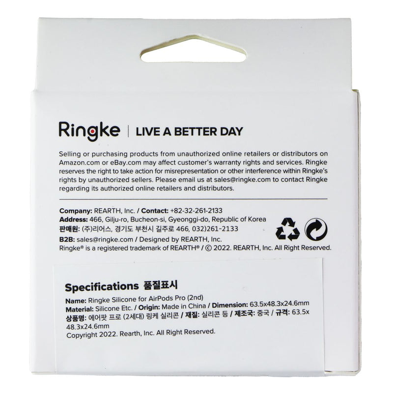 Ringke Silicone Case for Apple AirPods Pro (2nd Gen) - Mellow Yellow