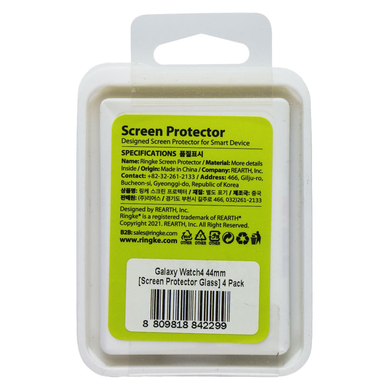 Ringke Screen Protector for Samsung Galaxy Watch4 (44mm) - 4 Pack