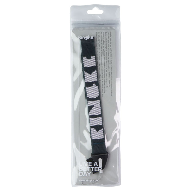 Ringke Shoulder and Hand Strap - Peacock Green / White Letters