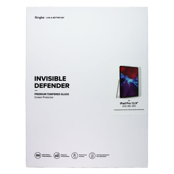 Ringke Invisible Defender Tempered Glass for iPad Pro (12.9) 5/4/3 - Clear