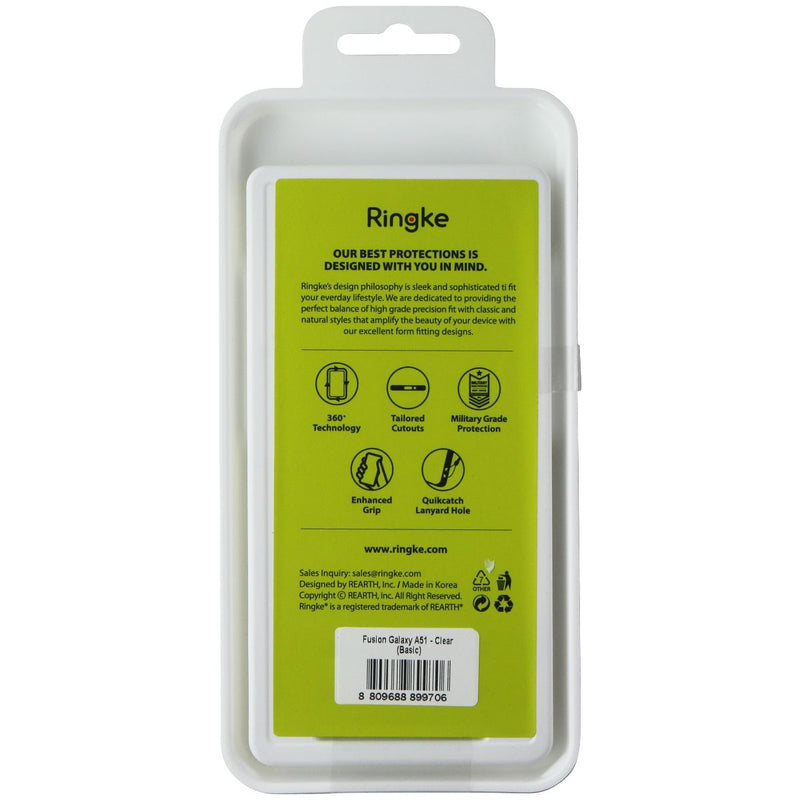 Ringke Fusion Series Hard Case for Samsung Galaxy A51 - Clear