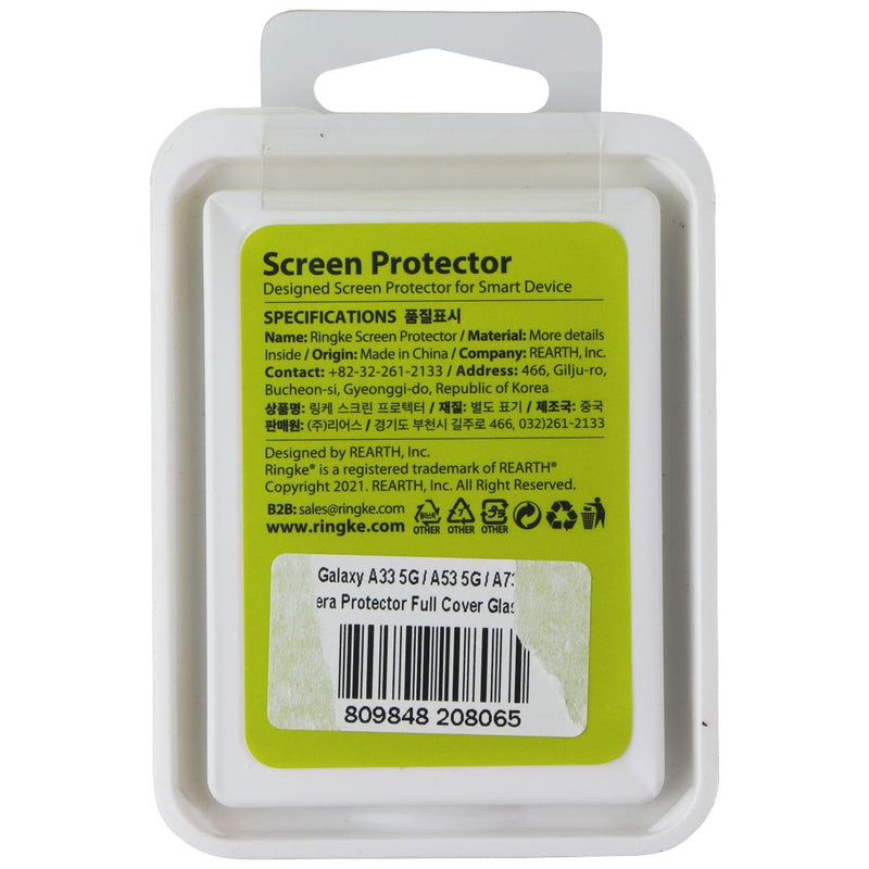 Ringke Camera Full Cover Glass for Samsung Galaxy A73 5G/A53 5G/A33 5G (3 Pack)