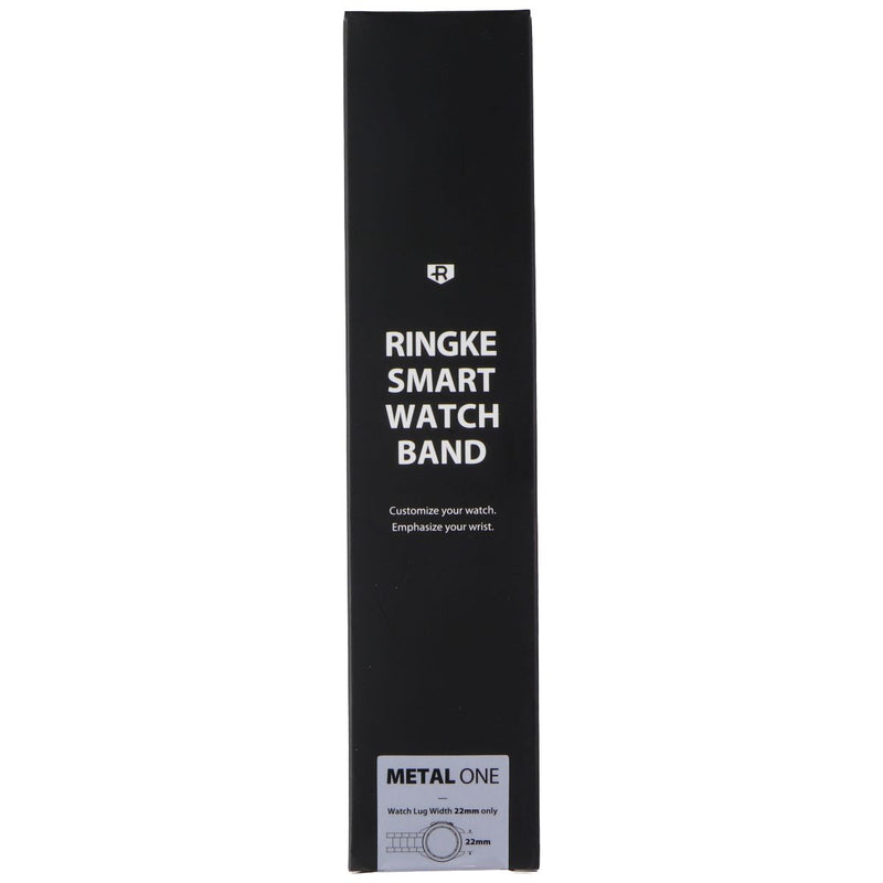 Ringke Metal One Series Watch Band for (22mm) Galaxy Watch Lugs - Silver