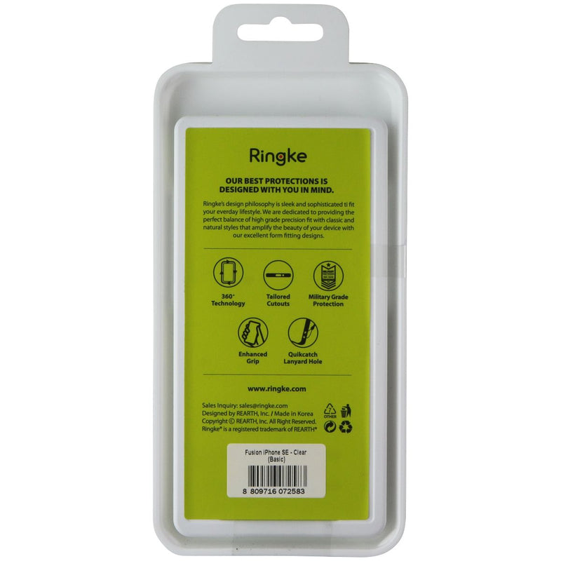 Ringke Fusion Series Case for Apple iPhone SE (2nd Gen) - Clear