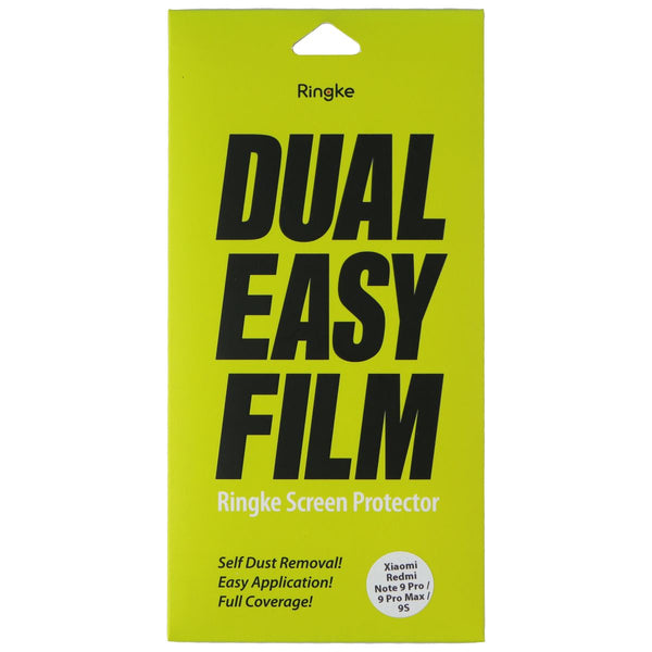 Ringke Dual Easy Film for Xiaomi Redmi Note 9 Pro/9 Pro Max/9 - (2 Pack)