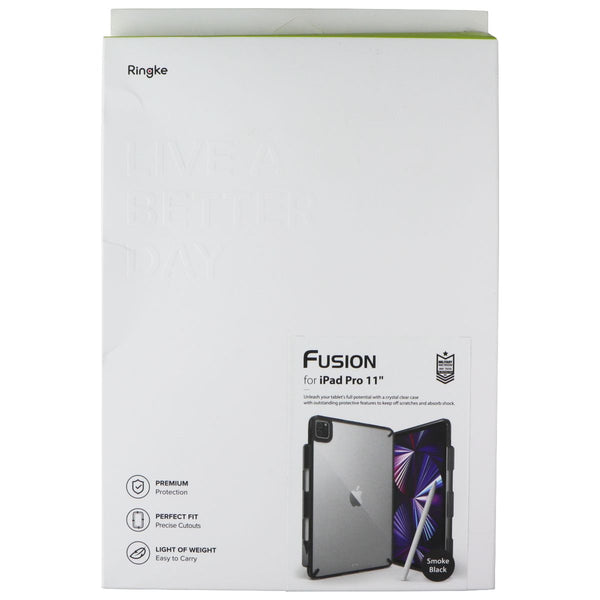 Ringke Fusion Series Case for Apple iPad Pro 11-in (2021/2020/2018) - Clear/Blk
