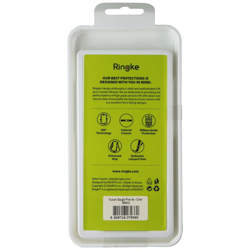 Ringke Fusion Series Case for Google Pixel 4a - Clear
