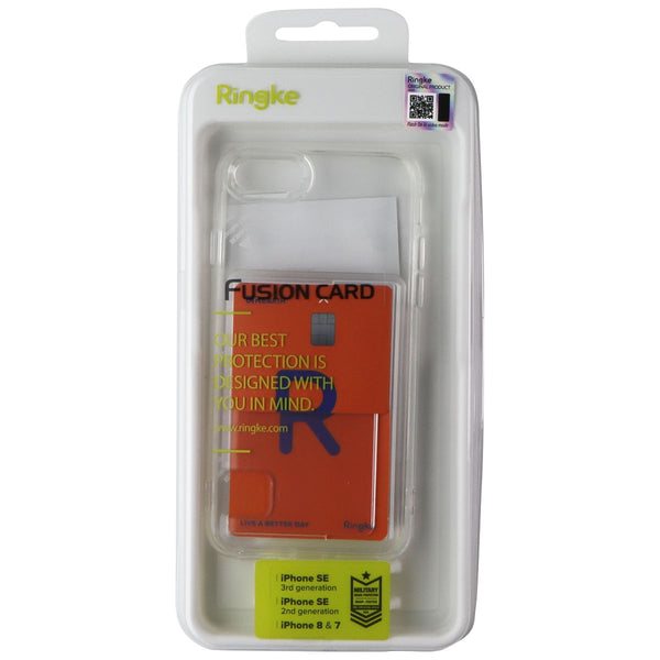 Ringke Fusion Card Series Case for iPhone SE (2nd/3rd Gen), iPhone 8/7 - Clear