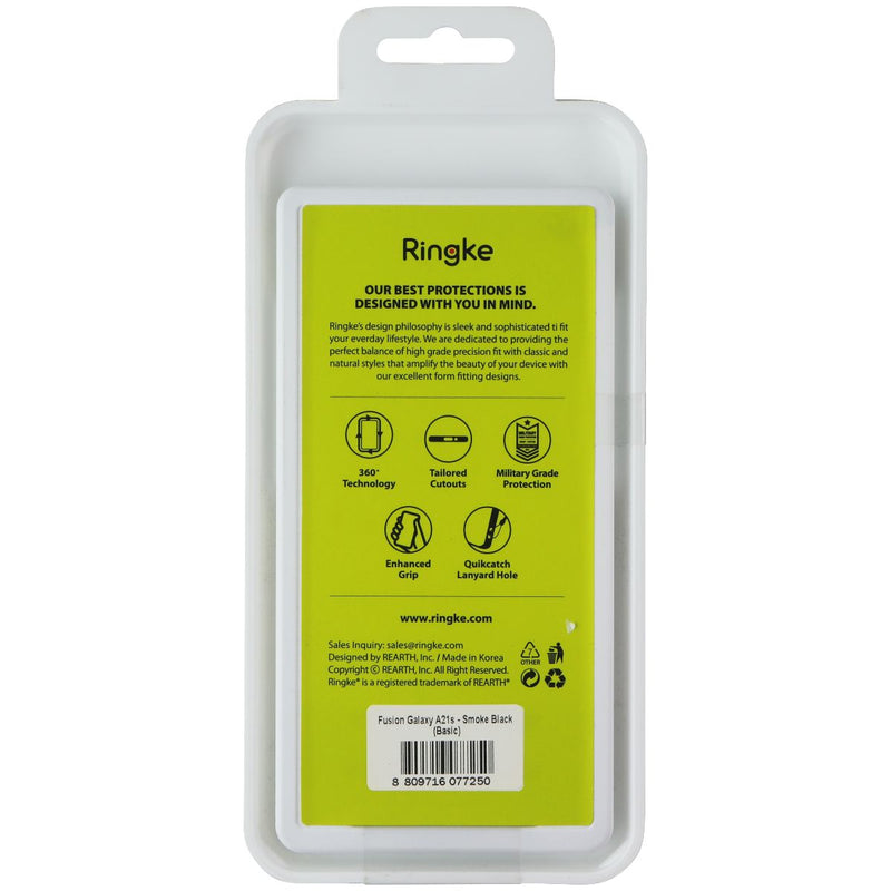 Ringke Fusion Series Case for Samsung Galaxy A21s - Smoke
