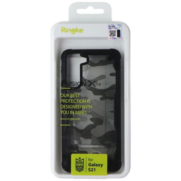 Ringke Fusion X Series Case for Samsung Galaxy S21 - Black Camo