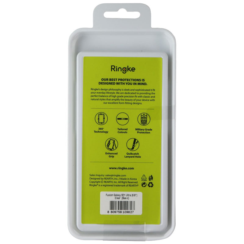 Ringke Fusion Series Case for Samsung Galaxy S21 Ultra - Clear