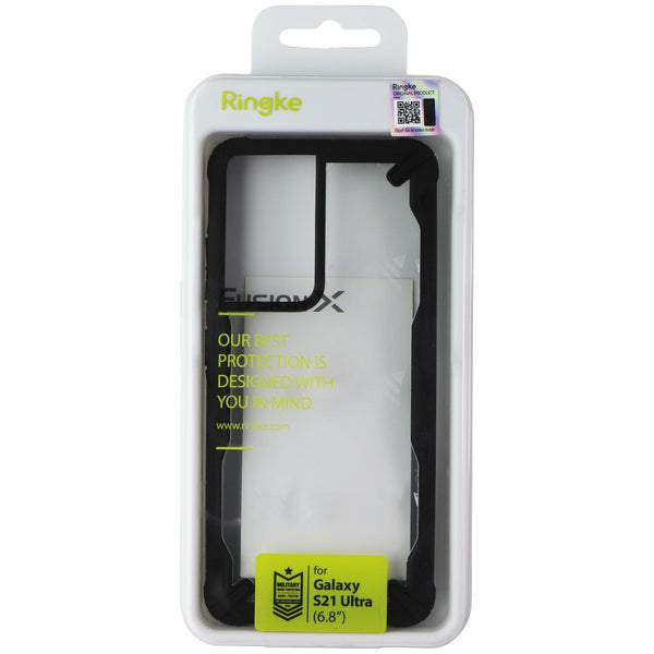 Ringke Fusion X Series Case for Samsung Galaxy S21 Ultra - Clear / Black