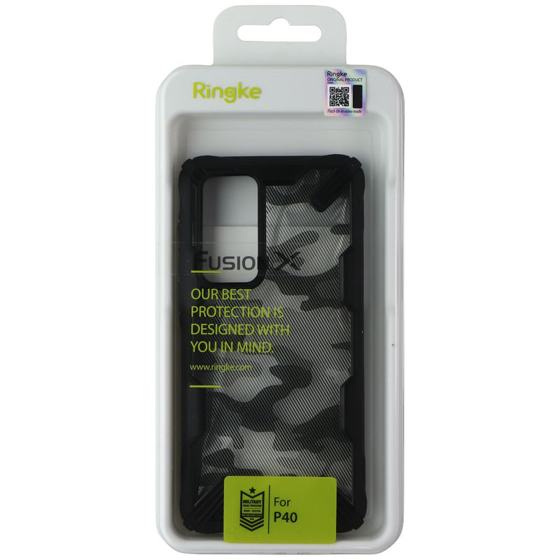 Ringke Fusion X Series Case for Huawei P40 - Camo Black