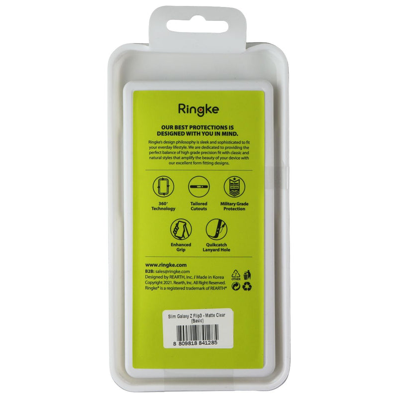 Ringke Slim Series Case for Samsung Galaxy Z Flip3 5G - Matte Clear