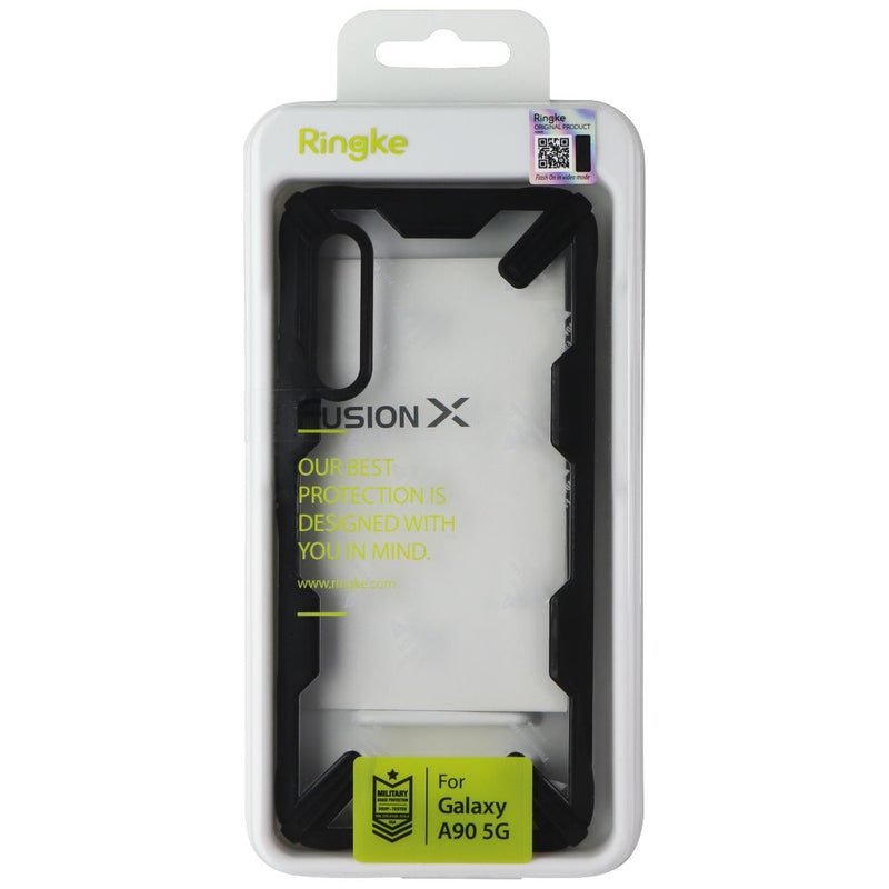 Ringke Fusion X Series Case for Samsung Galaxy A90 5G - Black / Clear