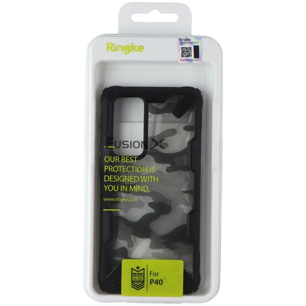 Ringke Fusion X Series Case for Huawei P40 - Camo Black