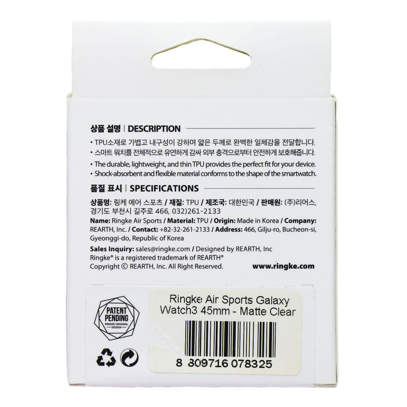 Ringke Air Sports Case for Samsung Galaxy Watch3 (45mm) - Matte Clear