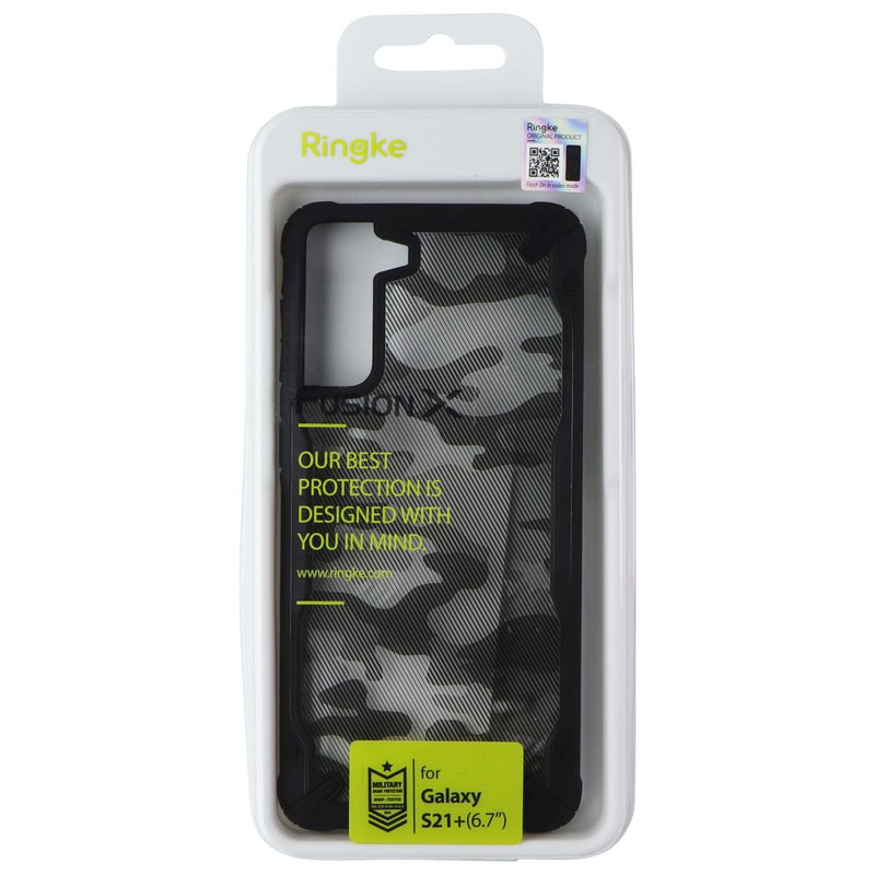 Ringke Fusion X Series Case for Samsung Galaxy S21+ (Plus) - Black Camo