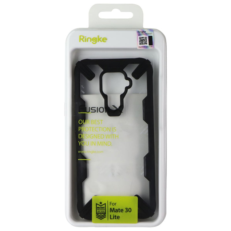 Ringke Fusion X Series Case for Huawei Mate 30 Lite - Clear / Black