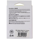 Ringke Slim Case for Apple Watch 9/8/7 (41mm) - White / Clear (2 Pack)